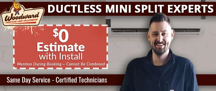 mapleton ductless mini splits Woodward Heating, Air, Plumbing