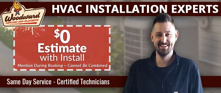 mapleton HVAC Install Woodward Heating, Air, Plumbing