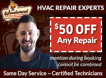 mapleton HVAC Repair Woodward Heating, Air, Plumbing